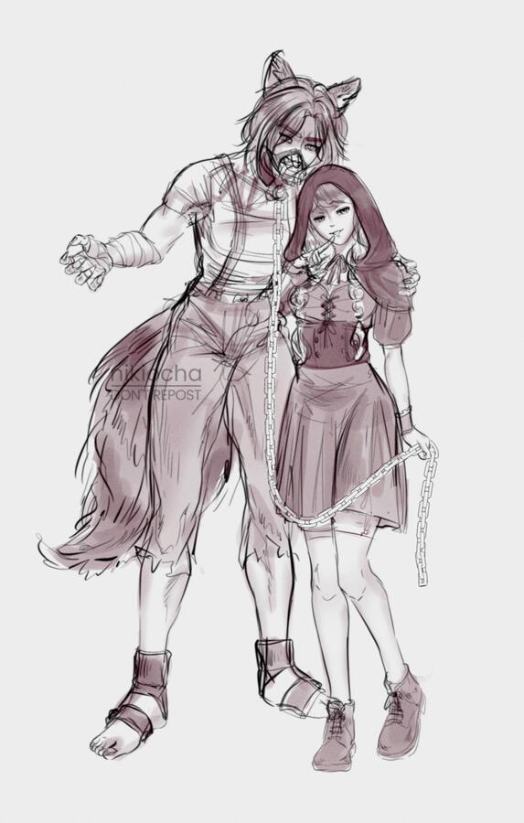 Red Riding Hood and Bad Wolf