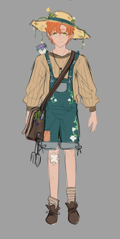 Cottagecore Gardener